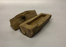 Load image into Gallery viewer, The Electra Rustic Oak Lidded Trinket Box