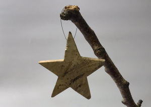 Handcrafted Rustic Oak Star